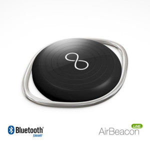 Air Beacon se recharge grâce aux ondes électromagnétiques.