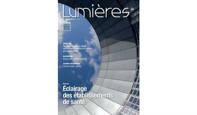 Lumières N°18 - Mars 2017 © Jean-Pierre Porcher, Centre de R&D EDF Saclay, Architecte : Francis SOLER