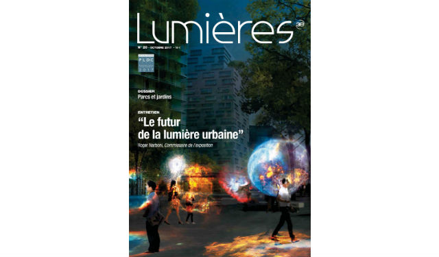 Lumières N°20. Le futur de la lumière urbaine. © Noémie Riou, Concepto,