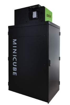 Minicube de Legrand offre un système compact avec hébergement, alimentation, surveillance et refroidissement. (c) Legrand
