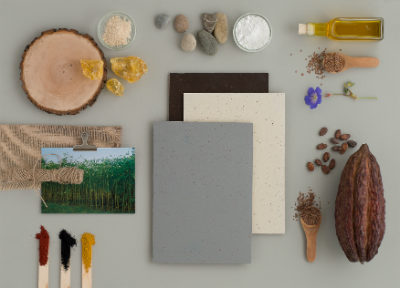 La gamme Marmoleum classée A+ et biosourcée à base de fèves de cacao