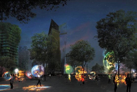 Exposition "le futur de la lumière urbaine" ©Noémie Riou, CONCEPTO