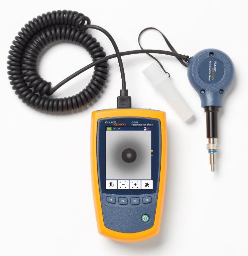 Caméra FiberInspector. © Fluke Networks