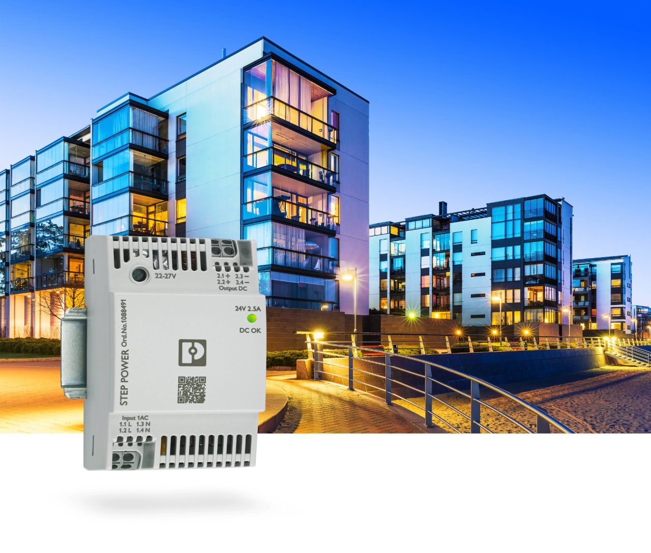 Alimentation en courant continu 24V pour l'industrie et le tertiaire. (c) Phoenix Contact
