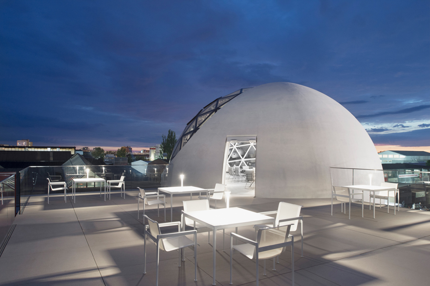 Sphère d'Oscar Niemeyer © Margret Hoppe - Sebastian Stumpf