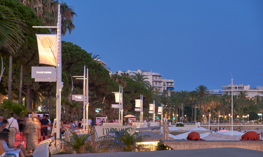 Cannes, La Croisette - © Technilum - Photo Hugo Da Costa