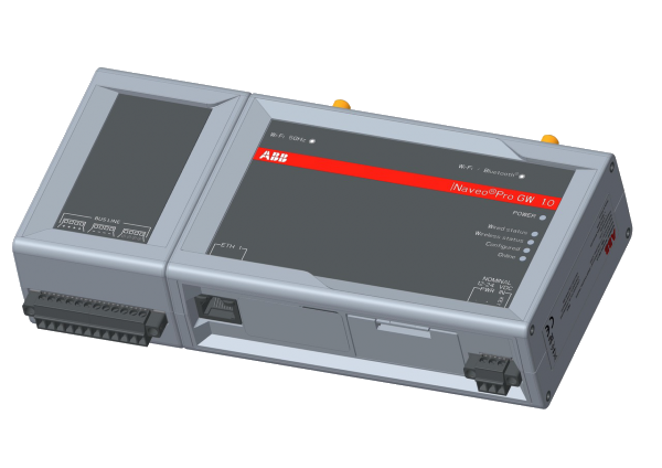 Centrale de gestion Naveo Pro d'ABB pour l'éclairage de sécurité - Source : ABB