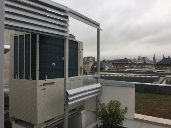 Production d’ECS – Hydragreen 2 Atlantic – pour l’hôtel Moxy Bastille à Paris.