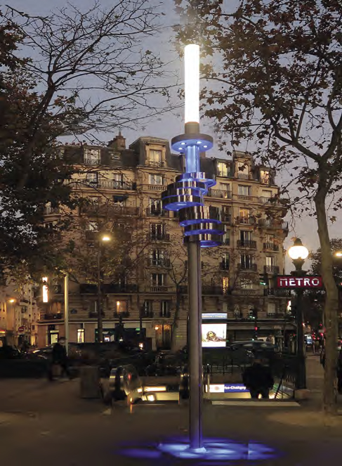 éclairage extérieur public Ville de Paris, 11 arrondissement © Concepto