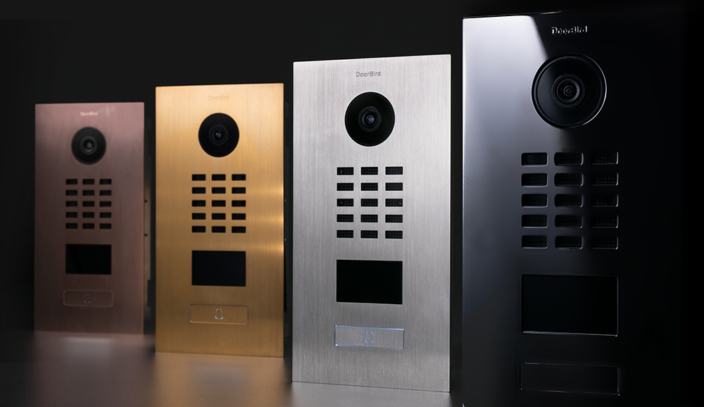 Sélection d'interphones vidéo DoorBird