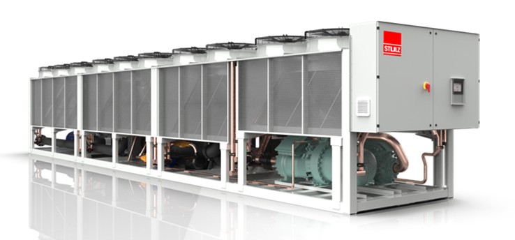 Système de refroidissement free-cooling hybride. © Stulz