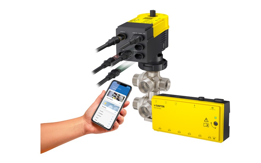 SAUTER Smart Actuator : la nouvelle génération de servomoteurs intelligents et compatibles avec l’IoT