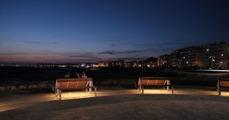 Photo de la ville de Pornichet la nuit. © Noctiluca