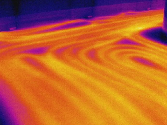 Détection de circuits de chauffage dans le sol © Testoon
