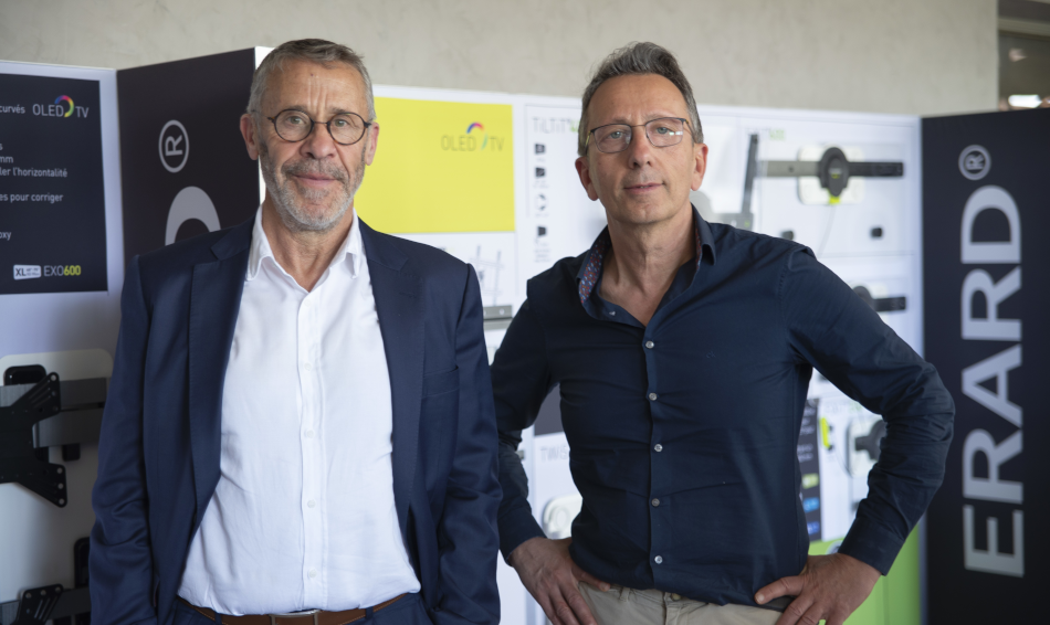 3 questions à Pascal Marchand, président du groupe Erard, et Frédéric Bettega, directeur général du Groupe