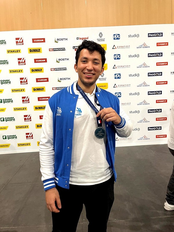 Ilyas Mekhair, apprenti du groupe industriel ABB, remporte une médaille d’Excellence lors de la compétition WorldSkills France 2023 !