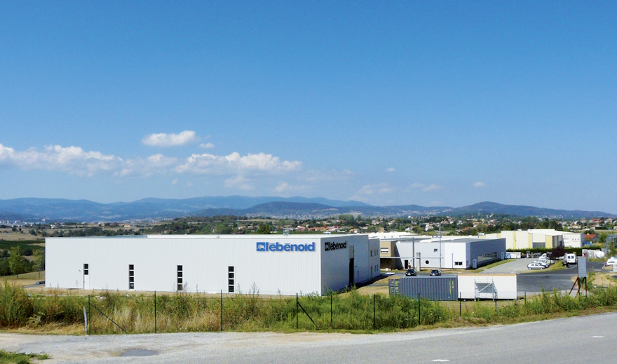 Photo du site de production de Lébénoïd à Vernosc-lès-Annonay, en Ardèche. © Lébénoïd