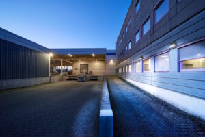 Photo de centres logistiques et entrepôts. Éclairage de Harald Meyer Installationen, par Ledvance