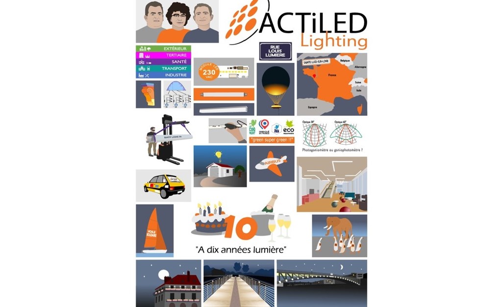 ACTiLED Lighting fête ses 10 ans