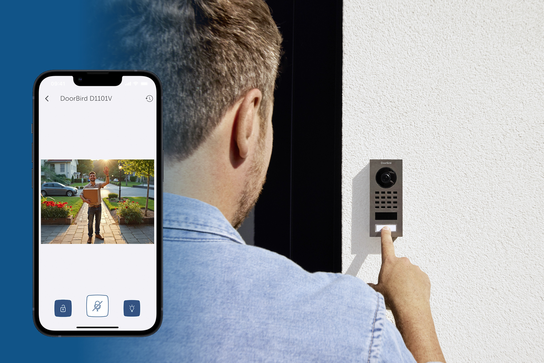 DoorBird et Homematic IP s’allient pour améliorer votre confort et votre sécurité.