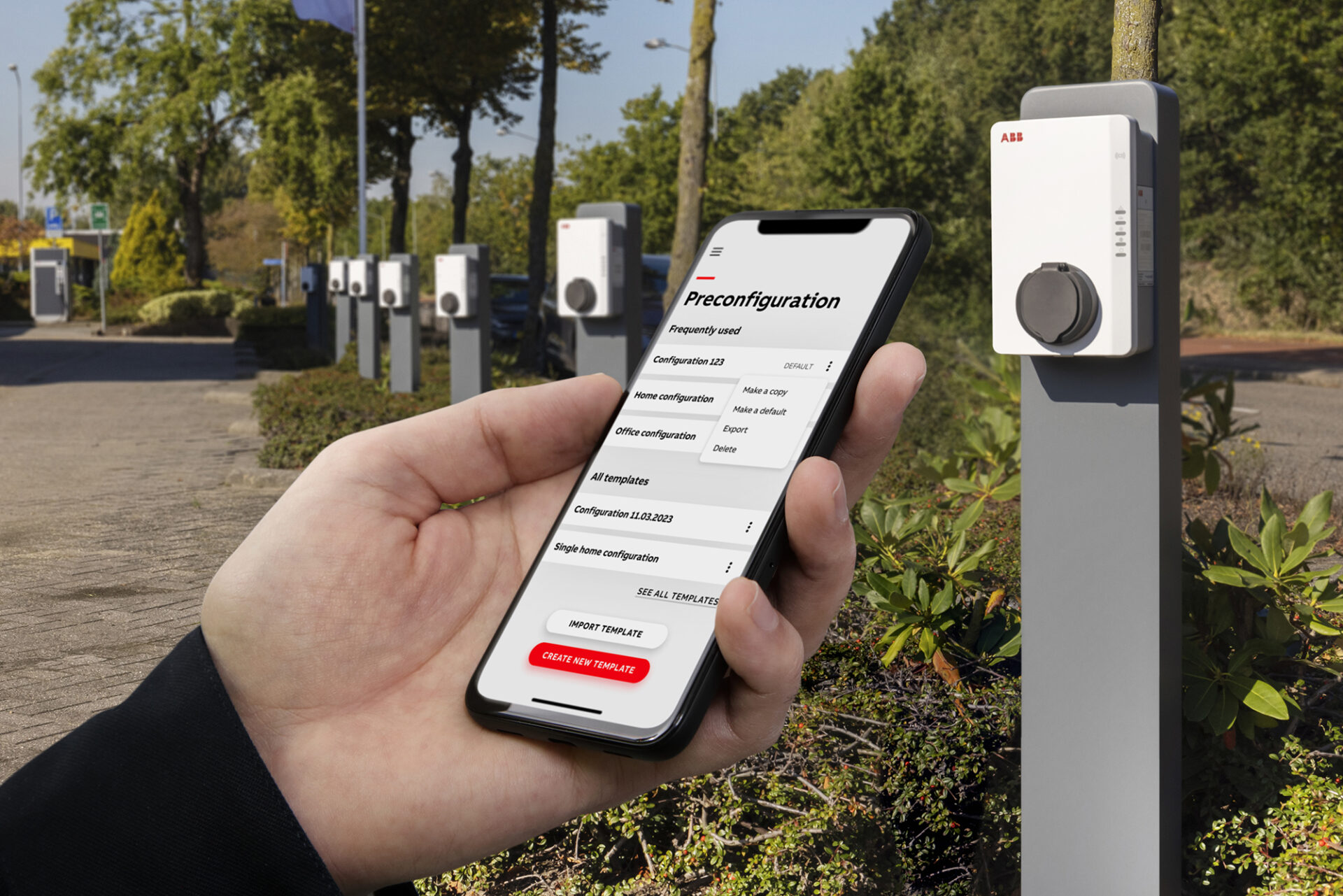 ABB lance TerraConfig : l'application dédiée aux installateurs pour une configuration simplifiée des bornes Terra AC