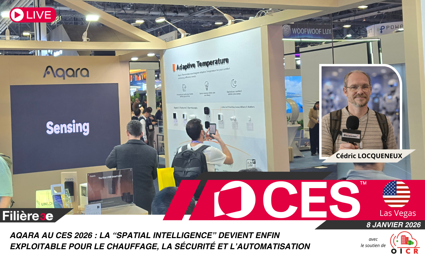 Aqara au CES 2026 : la “spatial intelligence” devient enfin exploitable pour le chauffage, la sécurité et l’automatisation