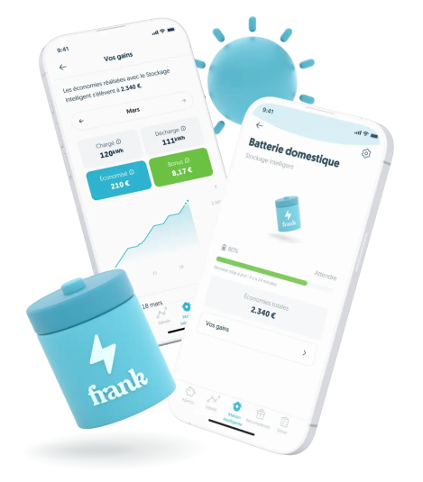 Frank Énergie lance une solution de pilotage intelligent des batteries pour réduire les coûts d’électricité. 